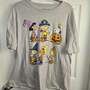 Peanuts CHARLIE BROWN SNOOPY LINUS HALLOWEEN in Costumes (2XL) Cotton